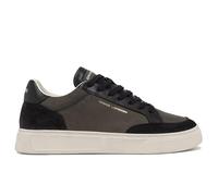 Crime London Sneakers da Uomo Eclipse Verde Militare e Nero - 1575 0AA7B 83 - Taglia 41