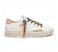 Crime London Woman Sneakers SK8 Deluxe Savage White