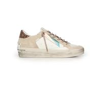 Crime London Woman Sneakers SK8 Deluxe Wedge Champagne Dust