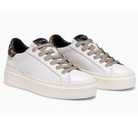 Crime London, Weightless Low Top, Scarpe Sneaker Pelle, Moda Fashion (White Leo, Sistema Taglie Calzature EU, Adulto, Numero, Media, 36)