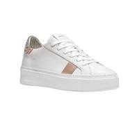 Crime London, Weightless Low Top, Scarpe Sneaker Pelle, Moda Fashion (White Silver, Sistema Taglie Calzature EU, Adulto, Numero, Media, 39)