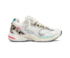 Crime London Wmns Fugitive 20303PP7.68 Bianco Argento Leopardato Bianco Argento Leopardato/37