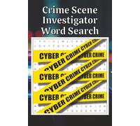 Crime Scene Investigator Word Search Puzzle Book: Word Search with Easy-to-Read Print about Crime Scene Investigators, Relaxing Brain Games for ... Fans | 6x9 inches, 110 pages, 50+ Puzzles