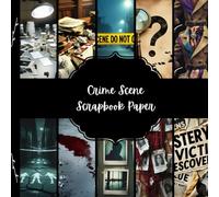 Crime Scene Scrapbook Paper, Detective Junk Journal Paper, Felony Decorative Paper, DIY Projects, Origami, Collage Sheets, Decoupage Paper, 10 Designs, Double Sided