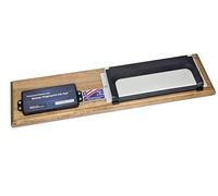Crime Scene Set completo per impronte digitali FD-258 - 100 carte FD-258 - Porta carte - Montato su una base in legno, tampone d'inchiostro XL