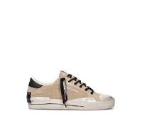 CRIME Sneaker uomo beige in suede 41