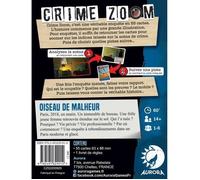 Crime Zoom: Bird of Misfortune - Asmodee - Gioco di investigazione - Età 14 - Da 30 minuti a 1 ora