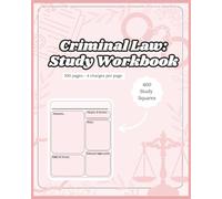 Criminal Law Charges: Study Workbook by Lariv & Co - Law School, Police Academy & Criminal Justice Exam Prep, 100 Pages of Organized Notes for Criminal Law Charges & Elements - Study & Flashcard Style