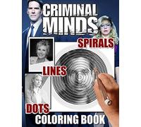 Criminal Minds Dots Lines Spirals Coloring Book