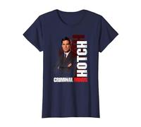 Criminal Minds Hotch Maglietta, Donna, Navy, XL