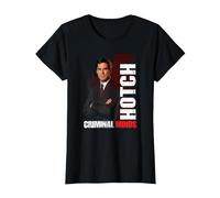 Criminal Minds Hotch Maglietta, Donna, Nero, S