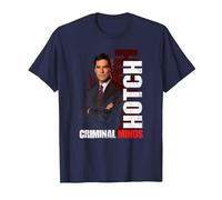 Criminal Minds Hotch Maglietta, Uomo, Navy, M
