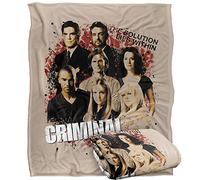 Criminal Minds Solution Lies Within Silky Touch, coperta super morbida, 152 x 127 cm