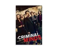 Criminal Minds - Stampa decorativa da parete moderna ultra trasparente, decorazione artistica squisita adatta per ufficio, soggiorno e stanza, senza cornice, 40 x 60 cm
