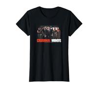 Criminal Minds The Brain Trust Maglietta, Donna, Nero, S