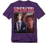 Criminal MindsMaglietta Spencer Reid Bootleg Adulto Unisex (TV23065)