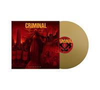 Criminal 'Sacrificio' LP Vinile dorato - Nuovo e Sigillato