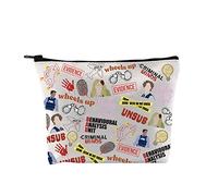 Criminal TV Show Ispirato Regalo TV Show Merchandise Zipper Pouch Spencer Amante Regalo Crime Show Makeup Bag per i fan criminali, Criminal Tv Pattern Bag Eu, Borsa cosmetica con stampa