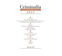 Criminalia. Annuario di scienze penalistiche (2021). Vol. 16