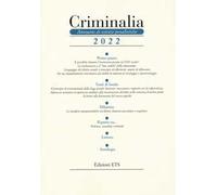 Criminalia. Annuario di scienze penalistiche (2022). Vol. 17