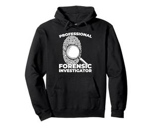 Criminalistica Analisi - Indagini Tecnico Forense Felpa con Cappuccio