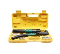 Crimpatrice idraulica manuale con 8 paia di matrici, utensile for crimpatura idraulica con scatola Utensile idraulico
