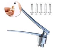 Crimpatrice Manuale per Fiale, Crimpatrice per Fiale a Strappo, Crimpatrice per Flaconi Di Profumo, Crimpatrice per Flaconi Spray per Profumi,Crimpatrice per Coperchi, Tappatrice Portatile pw18