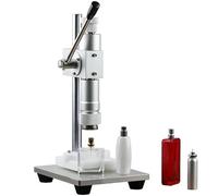 Crimpatrice manuale per profumi, tappatrice professionale per bottiglie per prodotti chimici, regolabile in altezza, posizionamento accurato, compatibilità da 13 mm a 20 mm