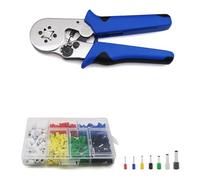 crimpatrice per capicorda, Pinza crimpatrice for terminali TE e terminale min 0,08 mm max 16 set utensili manuali 4/6 lati HSC8 6-4 6-6 10S