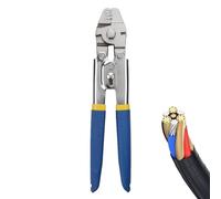Crimpatrice per cavi, Pinze per connettori elettrici | Connettori termoretraibili Crimpatrice per terminali a cricchetto professionale - Strumenti di cablaggio antiscivolo, cort
