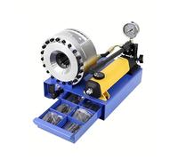 Crimpatrice per Tubi Idraulici - Pressatrice Idraulica Manuale Portatile per Tubi Flessibili 0,61-2,5 Cm, Utensile Idraulico per Officina E Meccanici