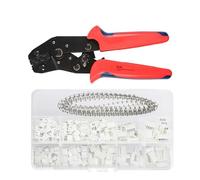 Crimpatrice SN-28B 0.1- Pinze da 1mm² Pinze di crimpatura Set-1550pcs 2.54mm Connettori e perni di crimpatura, 460pcs 2,54 mm JST-XH JST Kit del connettore(SN-28B PH2.0 460)