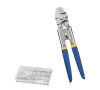 Crimper Per Sfumature Cavi Strumenti Crimpatura Della Corda Filo Le Linee Pesca E Maniche In Alluminio A 2 2 Mm Pinze In Acciaio Strumento