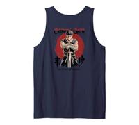 Crimson Giuramento Guerriero Dark Fantasy Samurai Anime Arte Giapponese Canotta