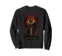 Crimson Giuramento Guerriero Dark Fantasy Samurai Anime Arte Giapponese Felpa
