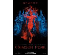 Crimson Peak Poster Originale Doppio Lato 1 Foglio Film Di Guillermo Del Toro