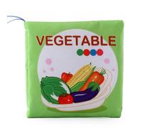 Crinkle Books - Quaderno morbido e resistente agli , masticabile | Comodo tocco sentire libri tempo bagno gioco sensoriale interattivo apprendimento precoce educazione crawler acqua gioco