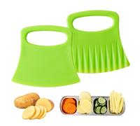 Crinkle Cutter For Potatoes - Kitchen Wavy Chopper Tool For Vegetables | 2 x Potato Soap Cutting Tool | Multifunzionale Wavy Crinkle Cutting Chopping Tools per Kitchen, Campeggio e Picnic