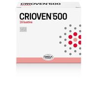 Omega Pharma Integratore Alimentare Crioven 500 per microcircolo 16 bustine