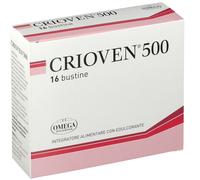 Omega Pharma Integratore Alimentare Crioven 500 per microcircolo 16 bustine