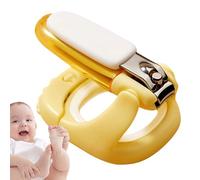 Cripper per unghie in vetro d'ingrandimento, tagli per bambini sicuri | Forbici per da viaggio portatili | Caltette per unghie tascabili rotabili, dotate di un design per rivestimento per ingra