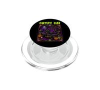 Cripta Gatto Zombie Ghoul Non Morti Vampiro Bara Spettrale Horror PopSockets PopGrip per MagSafe