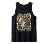 Criptidi e Creature Mitiche Fantasy Art Canotta