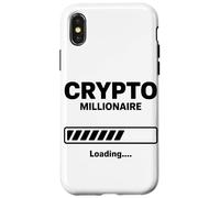 Cripto Milionario Che Carica L'investitore In Valuta Custodia per iPhone X/XS