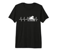 Criptozoologi Chupacabra-Creature Cardiogram El-Chupacabra Maglietta Premium