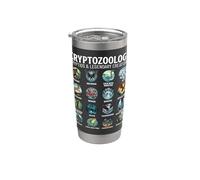 Criptozoologia Criptidi e Creature Leggendarie Folklore Bicchiere termico in acciaio inox doppia parete