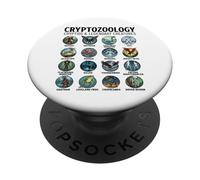 Criptozoologia Criptidi e Creature Leggendarie Folklore PopSockets PopGrip Adesivo