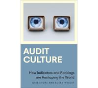 Cris Shore Susan Wright Audit Culture (Tascabile)