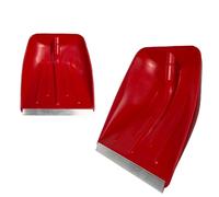 Crisalide® - Badile in ABS Rosso con Rinforzo in Alluminio | Robusto, Leggero e Resistente | Ideale per Neve, Terra, Sabbia e Detriti | Manico Non Incluso