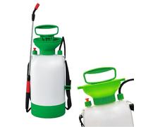 Crisalide® Pompa Irroratrice a Pressione Manuale, Nebulizzatore da Giardino con Lancia e Getto Regolabile, Pompa a Spalla per Orto, Piante, Trattamenti Antiparassitari e Diserbanti (8 litri)